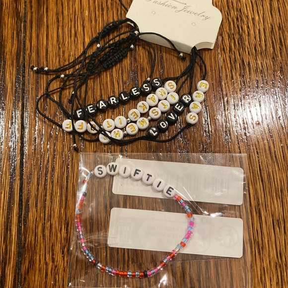 Taylor Swift Jewelry - 6 Taylor Swift Bracelets - Set of 6!